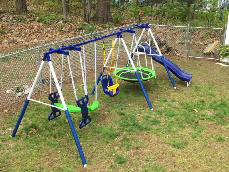 all star playground swing set