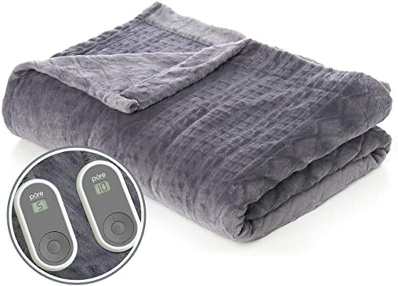 Pure relief online heated throw
