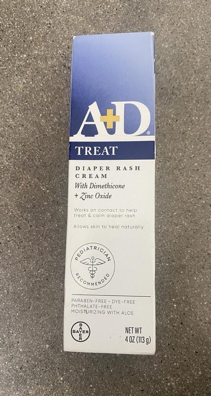 A+D Original Skin Protectant Baby Treatment Zinc Oxide Diaper Rash
