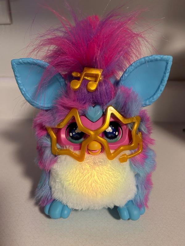 Furby Vibes Interactive Plush Toy, Multicolor, AA, Plastic