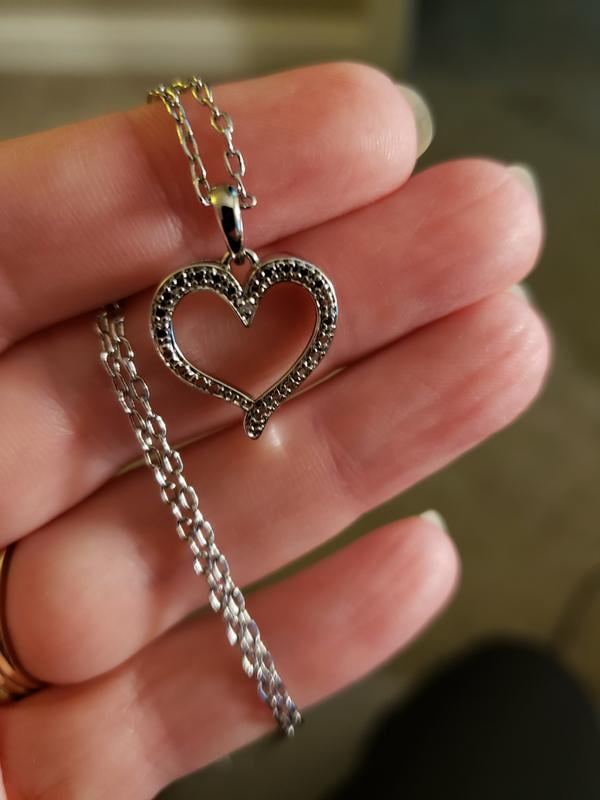 Forever Facets Fine Silver Plated Silver Tone Classic Open
