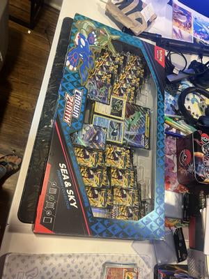 Pokemon Crown Zenith Sea and Sky Premium Collection, 14 Booster