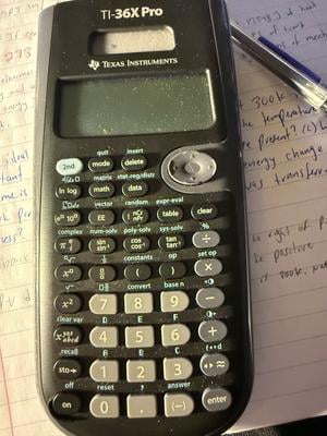 Texas Instruments TI-36X Pro Scientific Calculator for High School