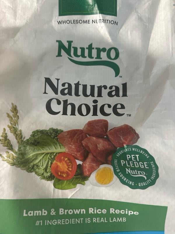 Customer reviews for Nutro Natural Choice Adult Large Breed Dry Dog Food,  Lamb And Brown Rice Recipe, 20 Lbs. | Walmart.com