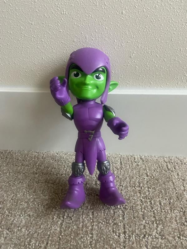 Figura Gigante De Duende Verde De Spidey Y Su Superequipo – 22,5 Cm Con Brazos Y Cabeza Articulados, Juguete Preescolar Para Niños Y Niñas A Partir De 3 Años