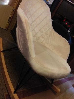 little seeds monarch hill dahlia upholstered nursery rocker