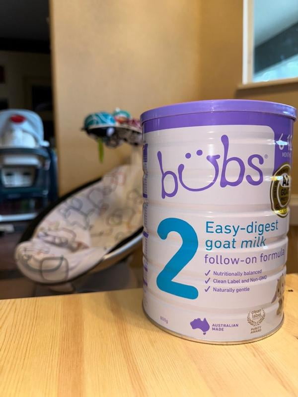 Bubs® Goat Milk Follow-on Formula Stage 2, 800g (6-12 Months