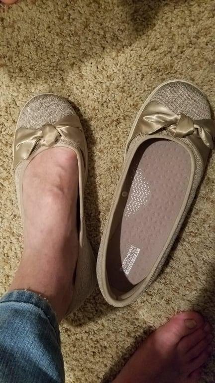 skechers go walk romance black