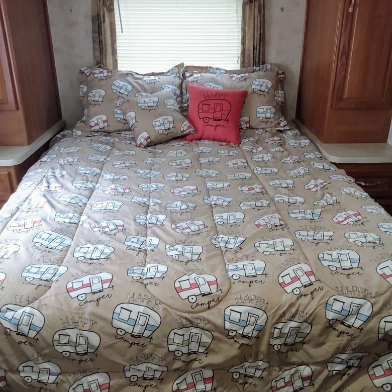 Rv Queen Bedspread Hanaposy