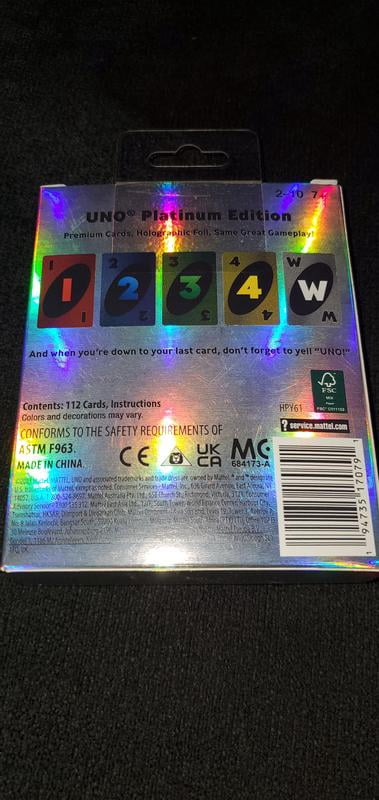 holographic uno cards UNO Canvas Billie Eilish Deck