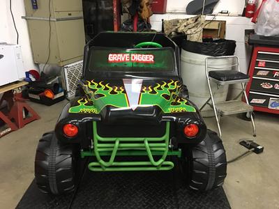 24v grave digger