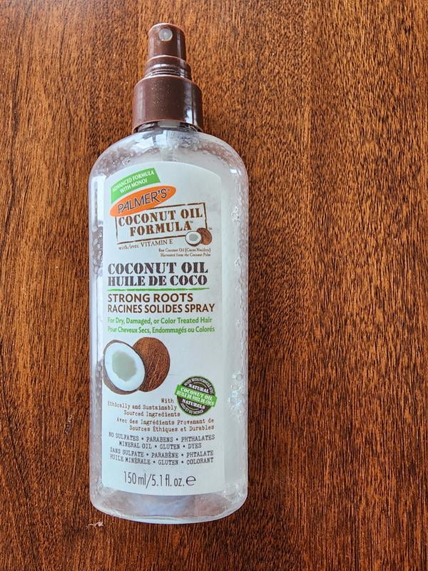 Customer reviews for Palmer's Coconut Oil Formula Moisture Boosts Strong Roots  Spray, 5.1 fl. oz. | Walmart.com