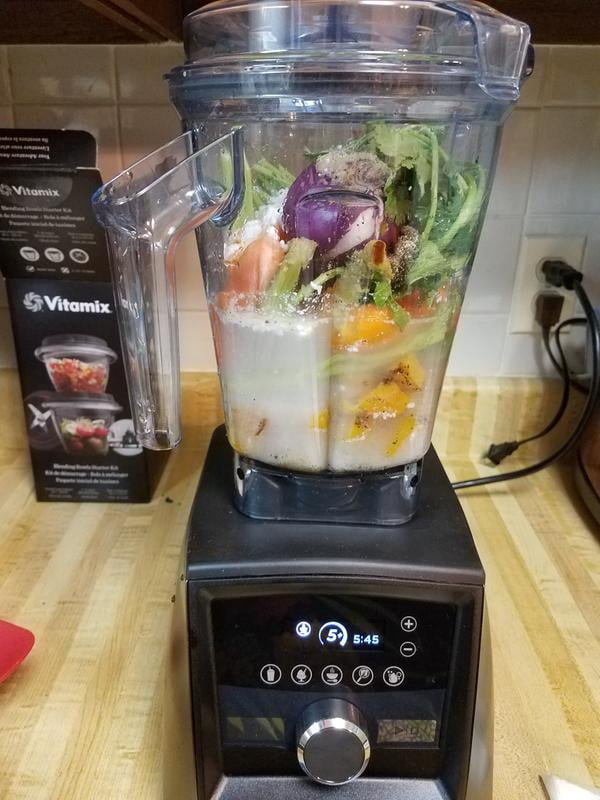 Vitamix Ascent Series A3500, Brushed Stainless Blender with 5