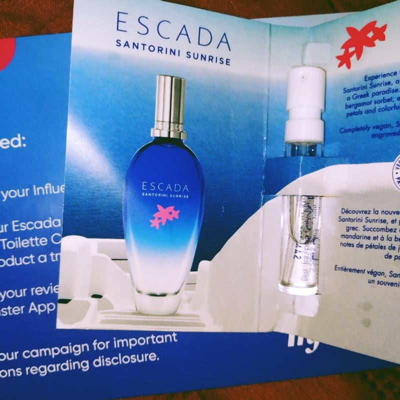 Escada Santorini Sunrise, 3.3 oz EDT Spray, Fruity Floral Musk