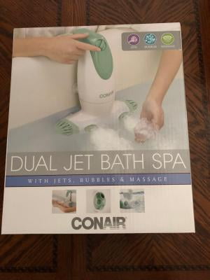 Conair Jet Hydro Spa: Dual Tub Air Bath Spa with Jets, Bubbles