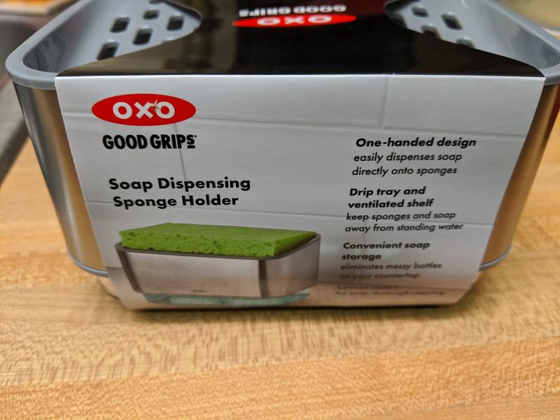 OXO Good Grips Soap Dispensing Sponge Holder 12246400