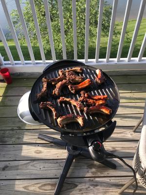 George Foreman 15 Serving Indoor Outdoor Electric Grill Silver Gfo240s Walmart Com Walmart Com