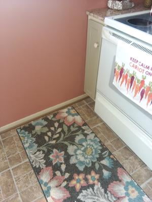 Mainstays Oversized Fl Traditional Area Rug Gray Multi 7 X10 Mainstays Oversized Fl Traditional