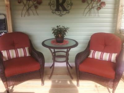 Better Homes Gardens Azalea Ridge Outdoor Conversation Set With Orange Cushions Com - Mcleland Design Catalina 4 Pc Resin Wicker Patio Set Better Homes Gardens Azalea Ridge Outdoor Conversation Set With Orange Cushions Com - Mcleland Design Catalina 4 Pc Resin Wicker Patio Set