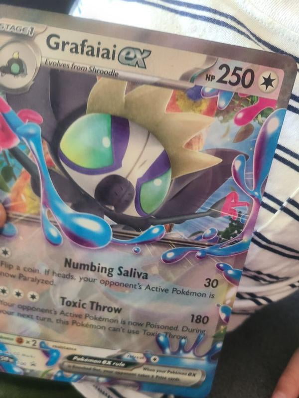 Pokmon Trading Card Game Grafaiai EX Box with promo & 4 booster packs -  Walmart.com