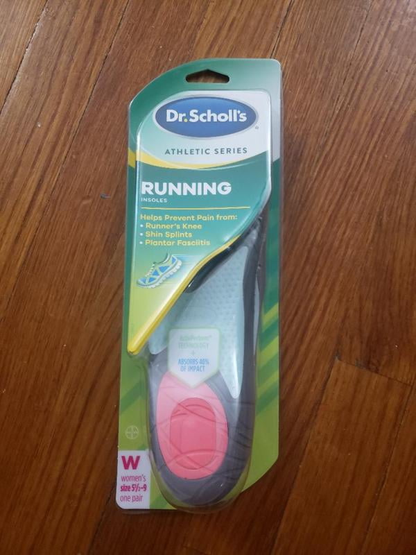 scholl running insoles