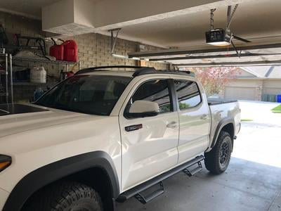 for 2005 2019 toyota tacoma double cab top roof rack cross side rails bars set