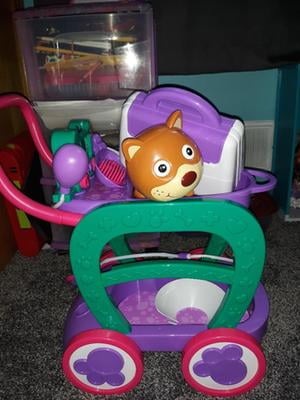 kid connection vet cart playset