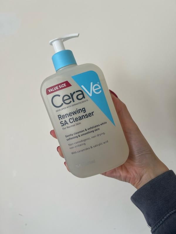 2 Pack - CeraVe Renewing SA Cleanser 8 oz - Walmart.com