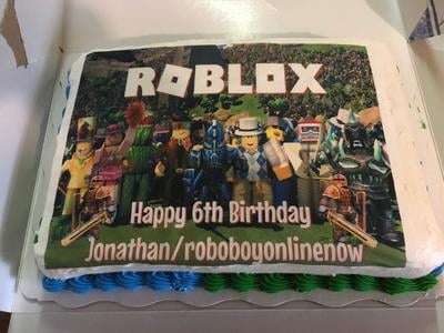 Roblox Assorted Characters And Skins Edible Cake Topper Image Abpid00287v1 Walmart Com Walmart Com - 23 best roblox images roblox cake roblox birthday cake