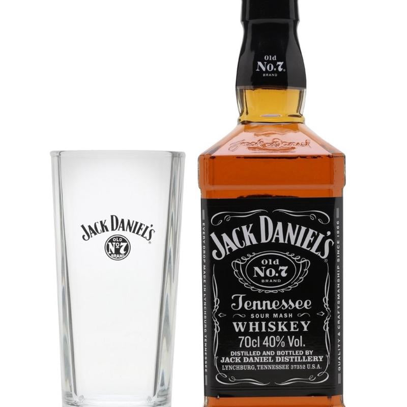 Jack Daniel's Old No. 7 Tennessee Whiskey, 1.75 L Bottle, 40% ABV