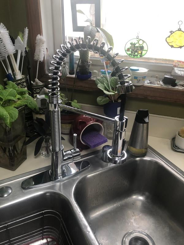 Vigo Pull Out Spray Kitchen Faucet Walmart Com