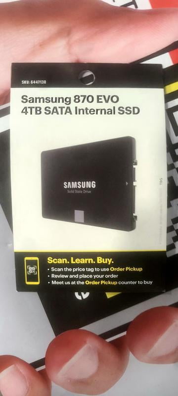 SAMSUNG 250GB 870 EVO Solid State Drive, SATA 2.5