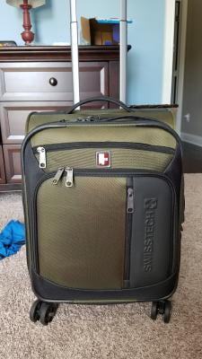 swiss tech suitcase