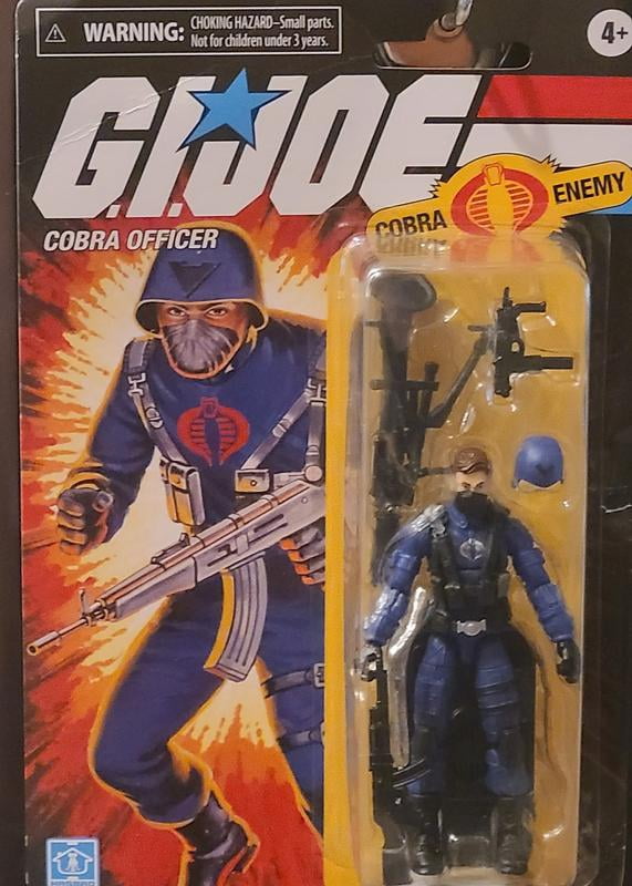G.I. Joe, Action Figure, Cobra Officer, 3.75” Retro Collection