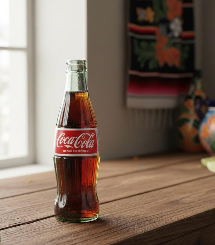 Coca-Cola de Mexico Soda Pop Glass Bottle, 335 mL - Walmart.com