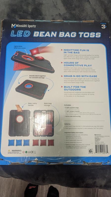 Customer reviews for LED Cornhole Board Set - Light Up Bean Bag