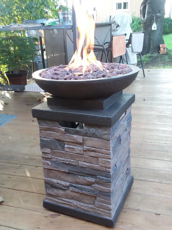 Bond 63172 Newcastle Propane Firebowl Outdoor Heaters Fire Pits