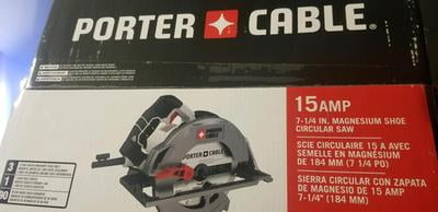 Porter Cable Pce310 15 Amp 7 1 4 Inch Heavy Duty Magnesium Shoe Circular Saw