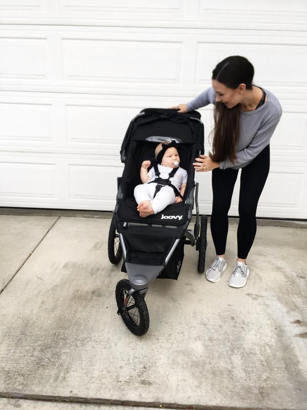 joovy zoom 360 ultralight jogging stroller used