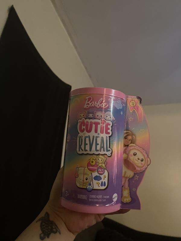 New Barbie Cutie Reveal Cozy Cute Tees Series Chelsea Doll, Plush