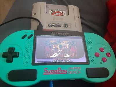 Hyperkin SupaBoy Portable Pocket SNES Retro Nintendo Game Hyperkin SupaBoy Portable Pocket SNES Retro Nintendo Game