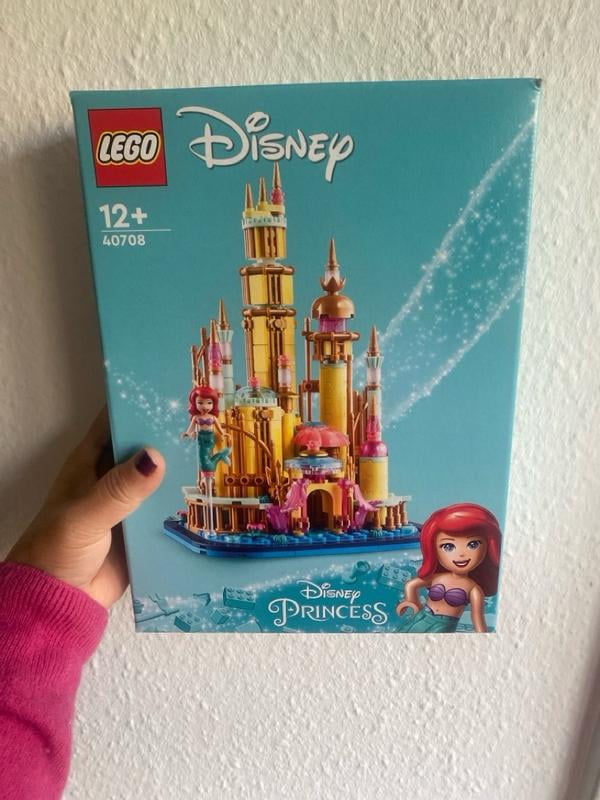 LEGO, Mini Disney Ariel's Castle Set 40708, 556 pieces, Gold