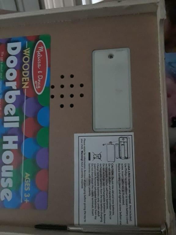 melissa and doug doorbell house walmart