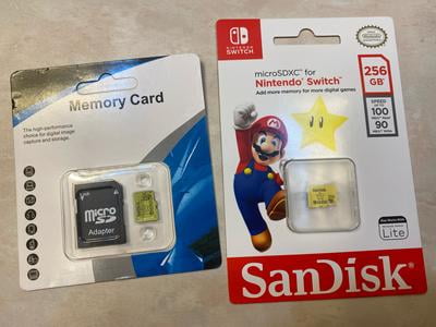 SanDisk 256GB microSDXC Micro SD Card for Nintendo Switch SanDisk 256GB microSDXC Micro SD Card for Nintendo Switch