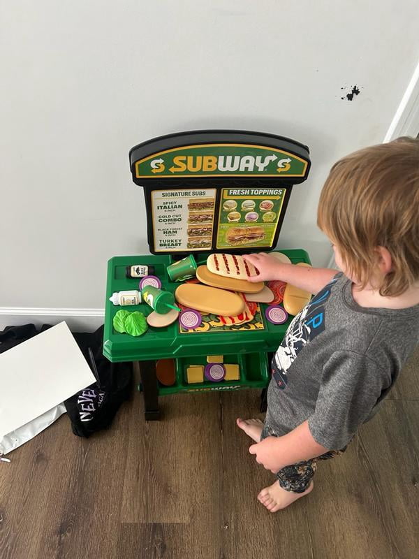 World Tech Toys Subway Sandwich Artist 53 Piece Playset, Kids