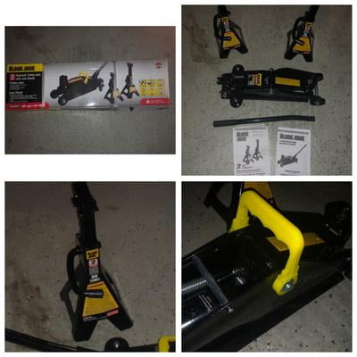 ＢＬＡＣＫ　ＪＡＣＫ Black Jack 2 Ton Hydraulic Trolley Jack and Stands Combo