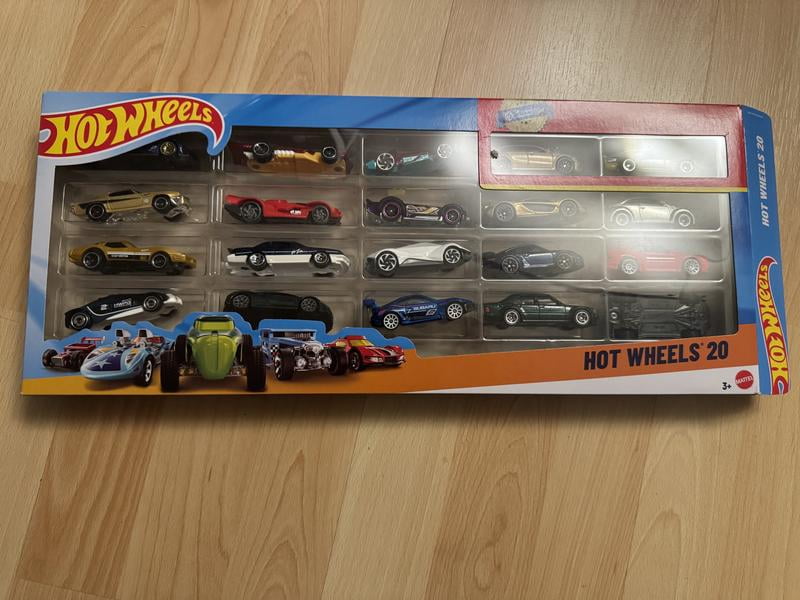 Hot Wheels Cool Toys Set - 20 Car Gift Pack (Styles May Vary