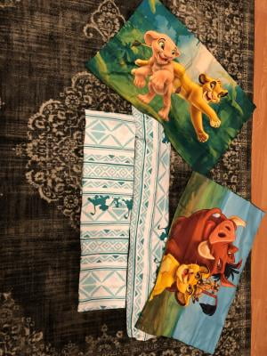 Disney's The Lion King Reversible Pillowcase 20 x 30 Coolest Dude In The Jungle 