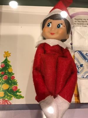 elf on the shelf doll walmart