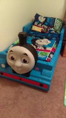 Thomas the cheap train bed walmart
